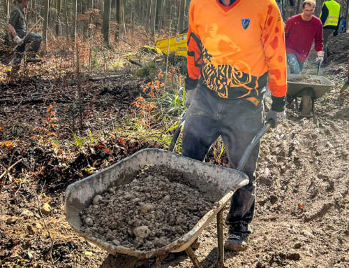 SC-Radsport beim Trailbautag der DIMB IG Fünf-Seen-Land