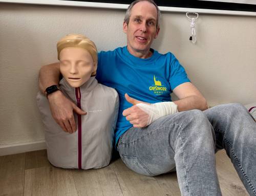 Auffrischung der Erste-Hilfe-Kenntnisse bei den Maltesern in Gröbenzell